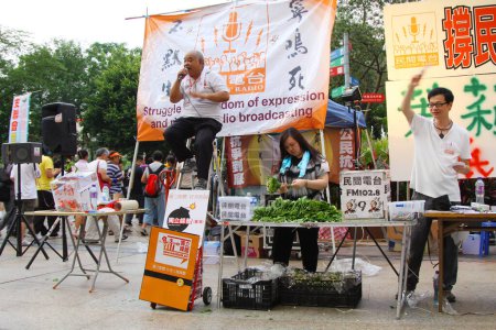 Téléchargez les photos : Tsang Kin-shing à Victoria Park - en image libre de droit
