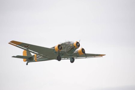 Foto de Junkers 52 avión en el cielo - Imagen libre de derechos