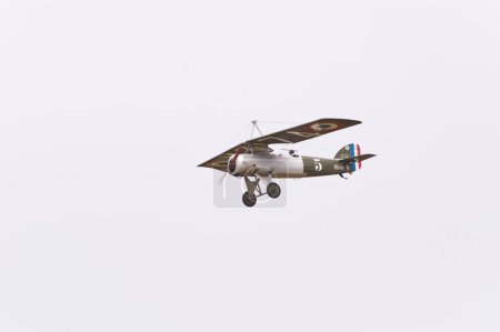 Photo for Morane Saulnier. Daytime shot. Aviation concept - Royalty Free Image