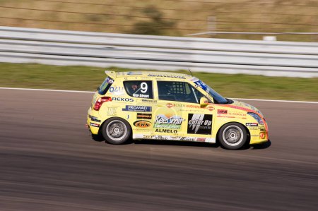 Photo for Peter Schreur is his Suzuki Swift - Royalty Free Image