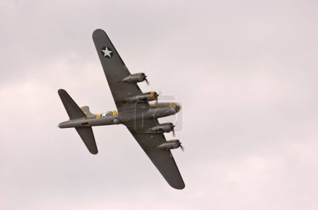 Photo for Boeing B17 Sally B  in the sky - Royalty Free Image