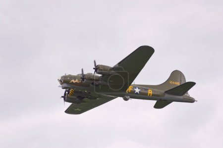 Photo for Boeing B17 Sally B in the sky - Royalty Free Image