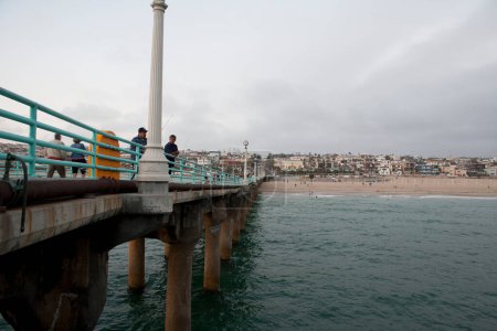Téléchargez les photos : Manhattan Beach Boardwalk, LA, CA - en image libre de droit