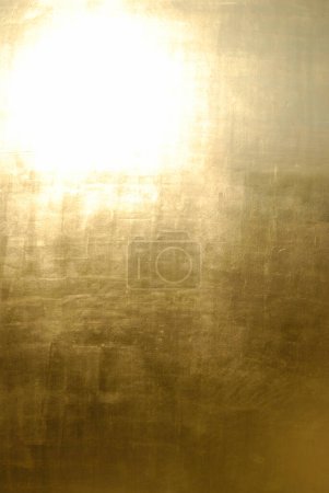 Photo for Abstract textured Shiny golden background - Royalty Free Image