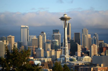 Téléchargez les photos : Seattle skyline aux États-Unis - en image libre de droit