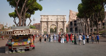Téléchargez les photos : Boissons et glaces Rome - en image libre de droit