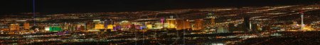 Foto de Las Vegas Strip Panorámica - Imagen libre de derechos