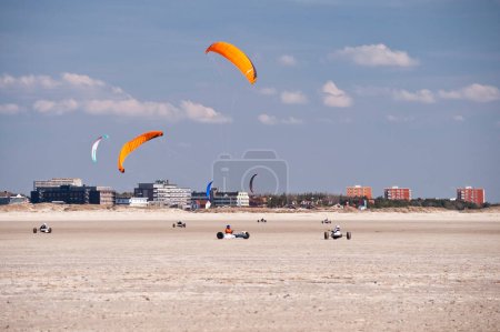Photo for Beach-Buggies in St.Peter-Ording, Germany - Royalty Free Image