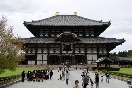 Téléchargez les photos : Temple Todai-ji à Nara, Japon - en image libre de droit