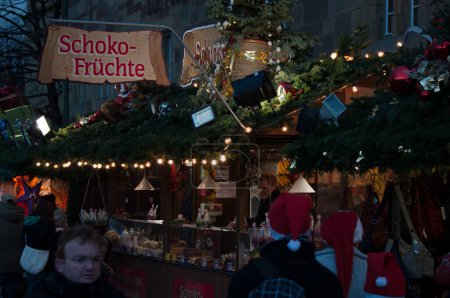 Photo for "Christmas Market In Stuttgart" - Royalty Free Image