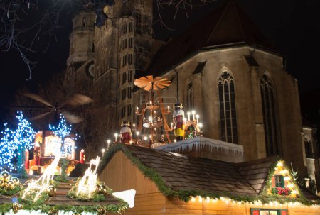 Photo for "Christmas Market In Stuttgart" - Royalty Free Image