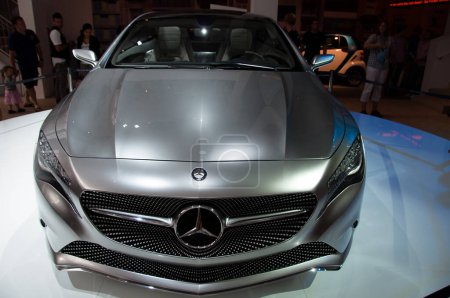 Photo for "Mercedes Concept A-Class on international motor show exhibition - Royalty Free Image