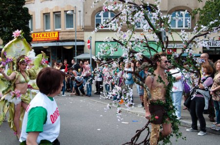Téléchargez les photos : CSD - Christopher Street Day 2011 à Stuttgart, Allemagne - en image libre de droit