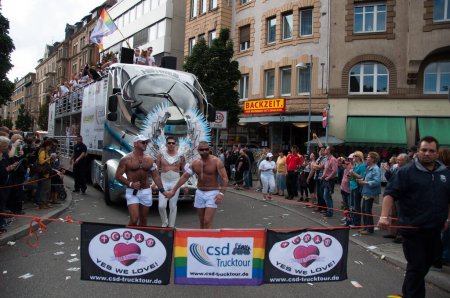 Photo for CSD - Christopher Street Day 2011 in Stuttgart, Germany - Royalty Free Image