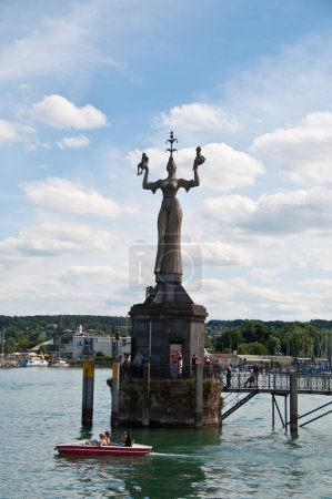 Foto de Estatua de Imperia en el puerto de Konstanz, Alemania - Imagen libre de derechos