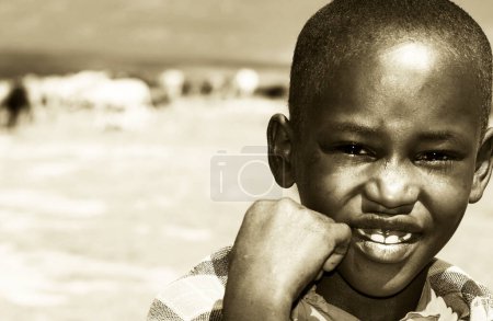 Photo for African child portrait view - Royalty Free Image