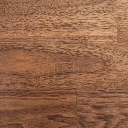 Photo for Walnut laminated floor  close up - Royalty Free Image