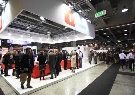 Photo for SMAU 2012. international tradeshow of business intelligence and information technology - Royalty Free Image