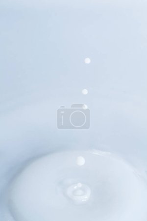 Photo for Milk or white liquid splash. Abstract background - Royalty Free Image