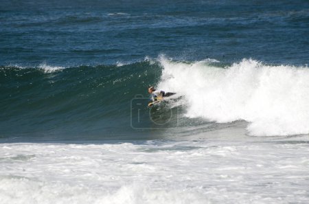 Photo for Joana Schenker during the the National Open Bodyboard Championsh - Royalty Free Image