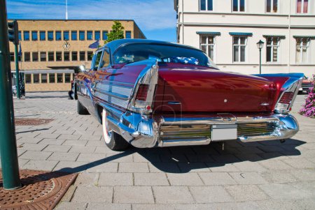 Photo for Car meeting in halden (buick special 1959) - Royalty Free Image