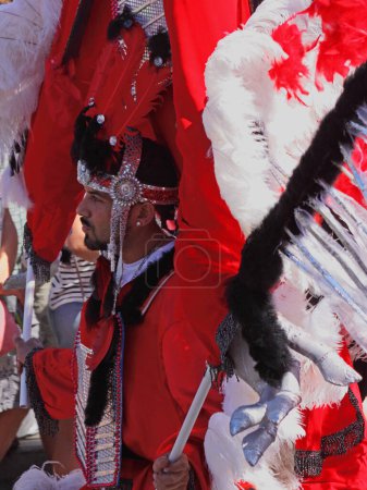 Téléchargez les photos : Gros plan de Carnival Man - en image libre de droit