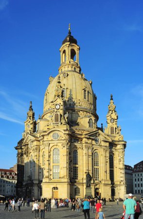 Téléchargez les photos : Dresden, Allemagne - Eglise Frauenkirche Dresden à dresde, Allemagne. - en image libre de droit