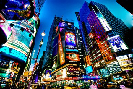 Photo for Times square at night, new york. - Royalty Free Image