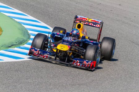 Photo for Team Red Bull F1, Sebastian Vettel, 2012 - Royalty Free Image