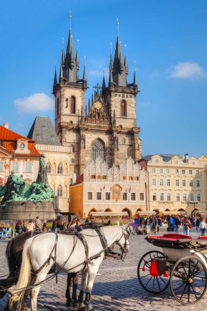 Foto de Plaza de la Ciudad Vieja en Praga - Imagen libre de derechos