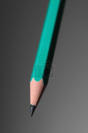 Photo for Pencil on a gray background. - Royalty Free Image