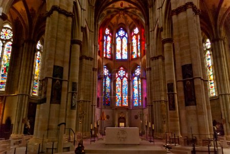 Foto de Interior de Catedral Cristiana de Tréveris - Imagen libre de derechos