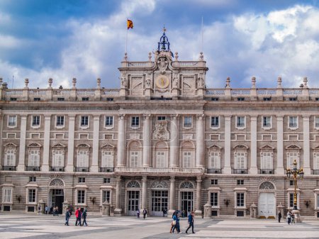 Photo for Madrid Royal Palace detail in Spain - Royalty Free Image