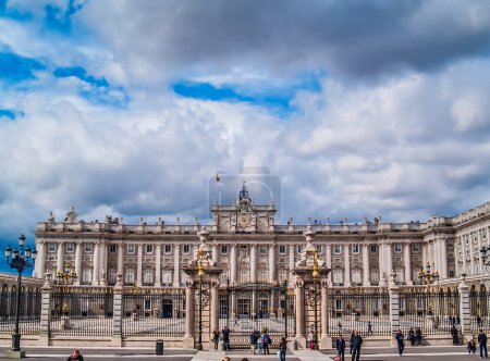 Téléchargez les photos : Palais royal de Madrid, urbain, voyage - en image libre de droit