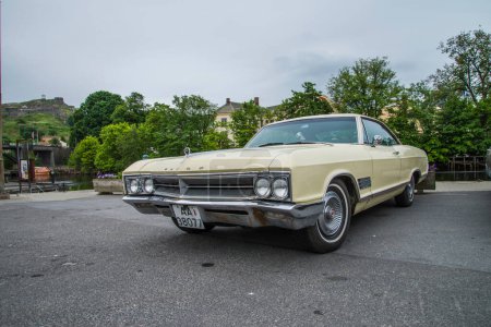 Photo for Close-up shot of classic-amcar, 1966 buick wildcat - Royalty Free Image