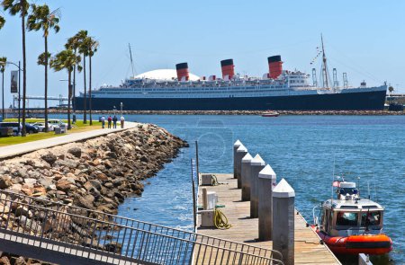 Photo for The Queen Mary Long Beach California. - Royalty Free Image