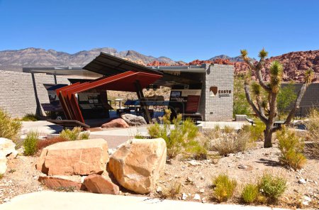 Téléchargez les photos : "Centre d'accueil du Red Rock Canyon observations Nevada
." - en image libre de droit