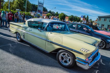 Photo for Classic american cars, chevrolet impala - Royalty Free Image