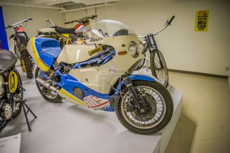 Foto de Proyecto construido motocicleta, mod 1984, Suecia - Imagen libre de derechos