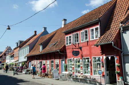 Photo for Street view from Koge, Denmark - Royalty Free Image