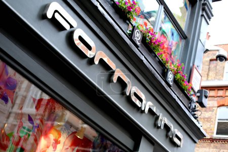 Photo for Fornarina Shop Sign Foubert's Place London - Royalty Free Image