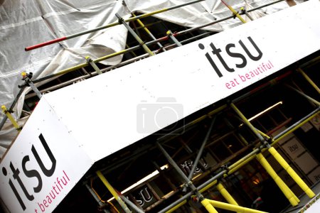 Photo for Itsu Fast Food Outlet Oxford Street London - Royalty Free Image