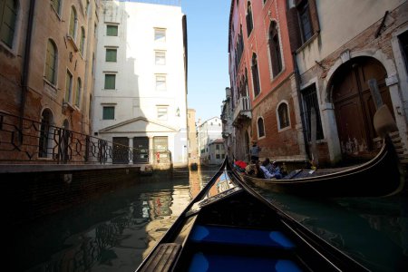 Foto de Hermosa vista del canal en Venecia, Italia - Imagen libre de derechos