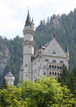 Téléchargez les photos : Château Neuschwanenstein en Allemagne - en image libre de droit