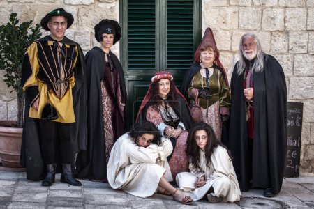 Photo for MDINA, MALTA - APRIL 14, 2012: Medieval Mdina festival in Mdina, Malta - Royalty Free Image