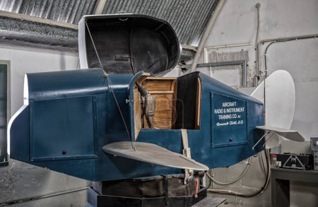 Téléchargez les photos : Machine de simulation de vol de la Seconde Guerre mondiale - en image libre de droit