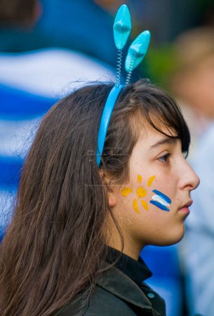 Téléchargez les photos : Coupe du monde 2010 à Montevideo, Uruguay - en image libre de droit