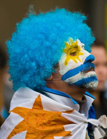 Téléchargez les photos : Coupe du monde 2010 à Montevideo, Uruguay - en image libre de droit