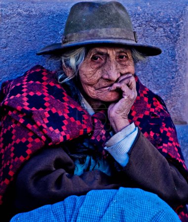 Foto de Retrato de mujer peruana - Imagen libre de derechos