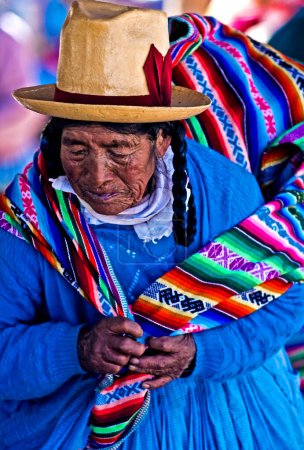 Foto de Retrato de mujer peruana - Imagen libre de derechos